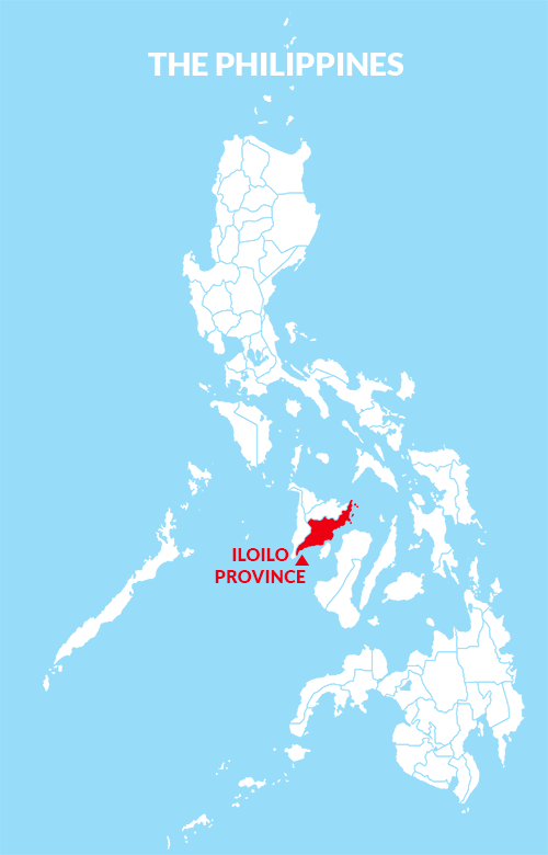 Iloilo Province Location Map