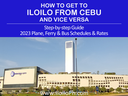 How to Travel to Iloilo from Cebu